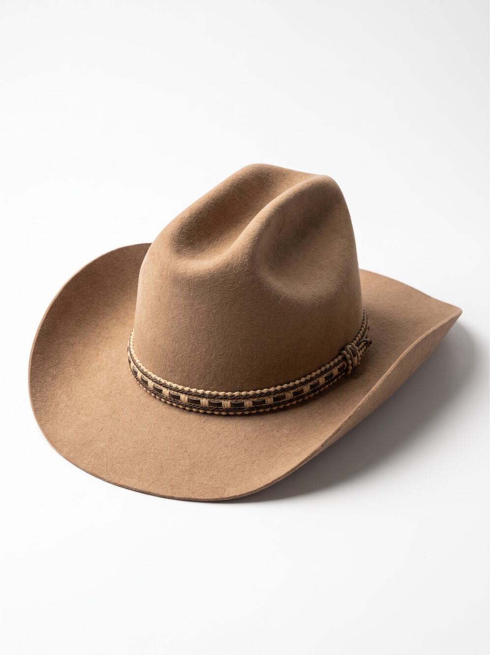 Vintage Miller Western Wear Wool Cowboy Hat Size 7 1/2